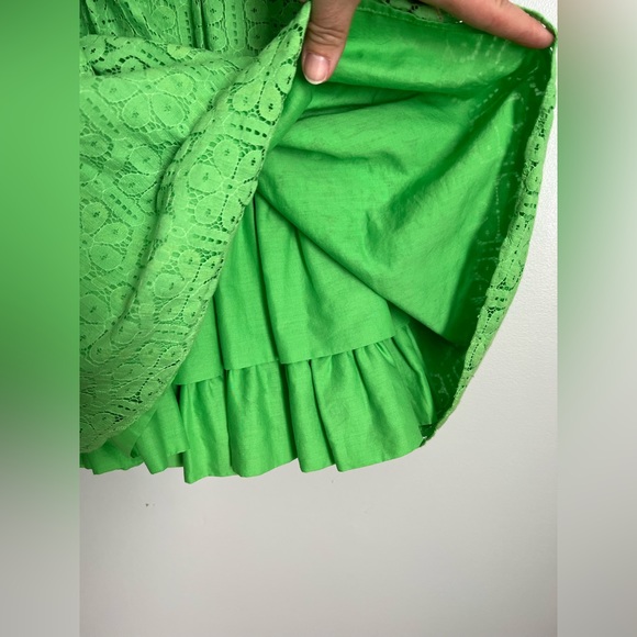 Lilly Pulitzer sleeveless Green Daisy Lane size 0 - Picture 2 of 8